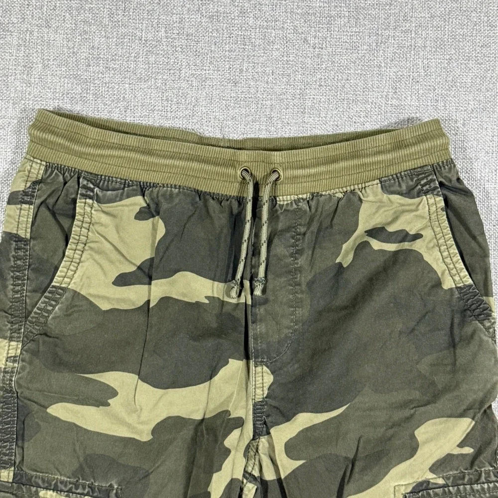 Urban Pipeline Camo Cargo Joggers Kids L 14/16 Green Military Utility Gorpcore